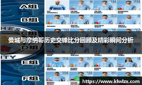 曼城与摩纳哥历史交锋比分回顾及精彩瞬间分析